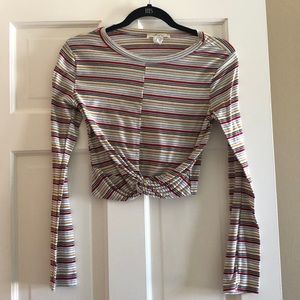 Long Sleeve Crop Top